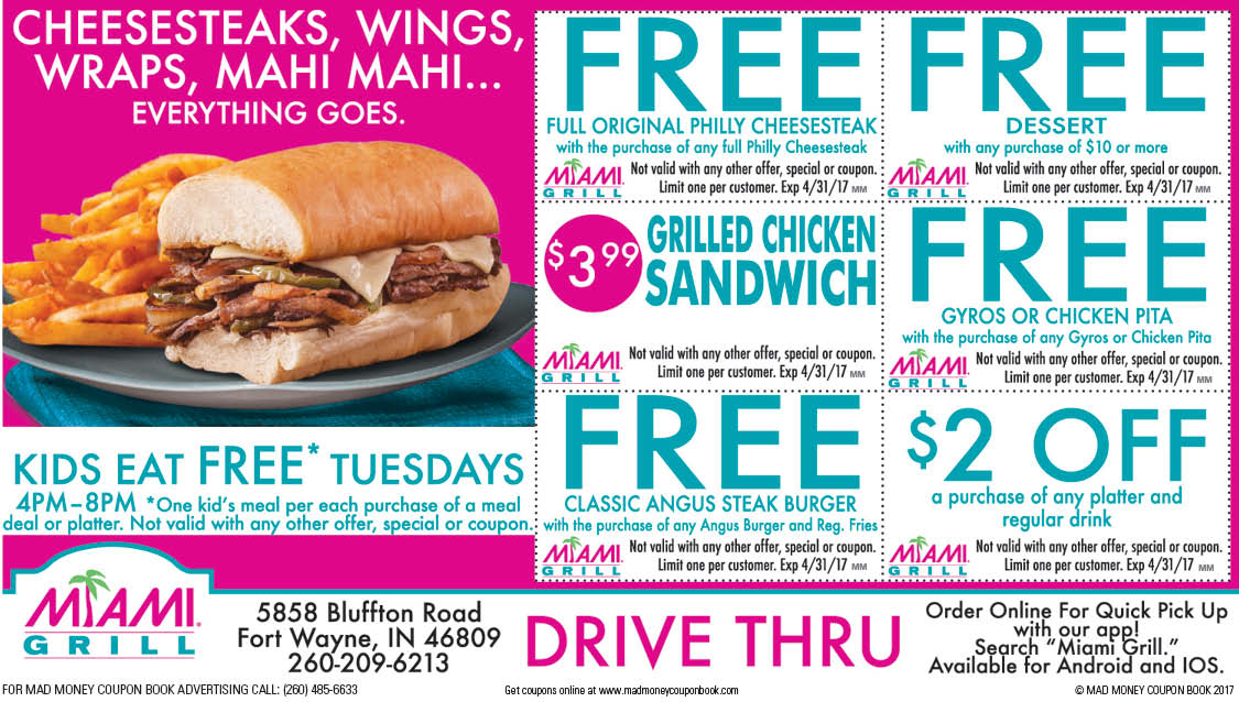 Current Coupons Mad Money Coupon Book