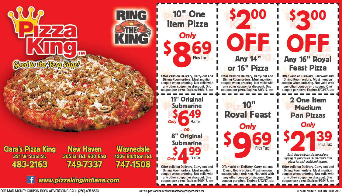 Current Coupons | Mad Money Coupon Book