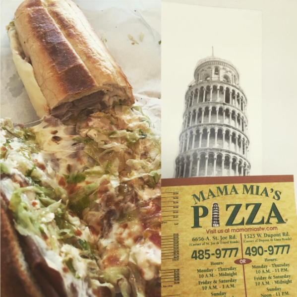 There’s more than pizza at Mama Mia’s!